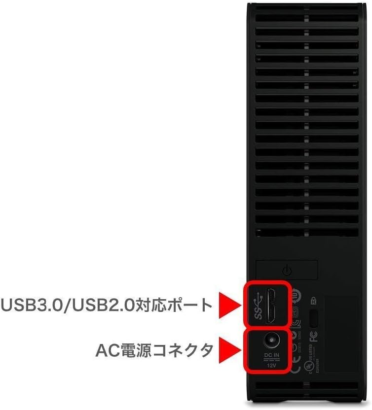 ウエスタンデジタル 10TB USB3.0 外付けハードディスク WD Elements