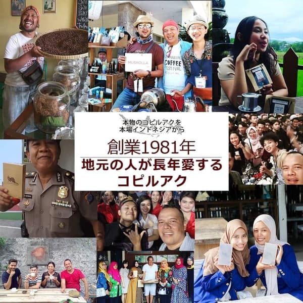 高級コピルアック アラビカ 100g インドネシア産 焙煎コーヒー豆