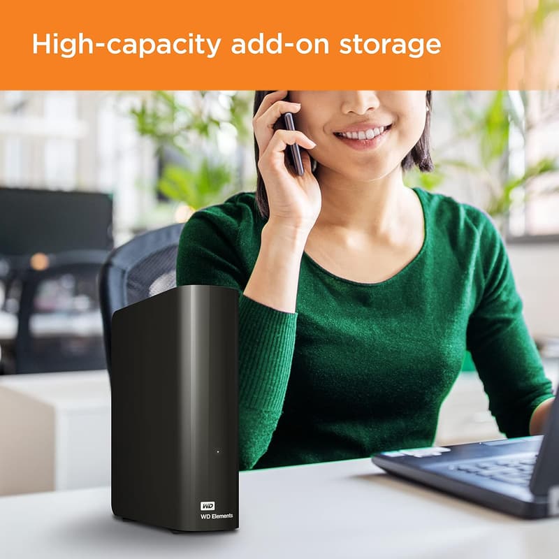 WD 20TB USB 3.0デスクトップ外付けハードドライブ