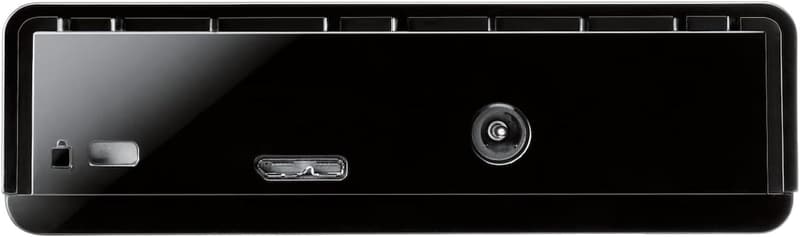 テレビ録画用 ハイブリッドドライブ 外付けHDD 6TB ブラック ELD-HTV060UBK