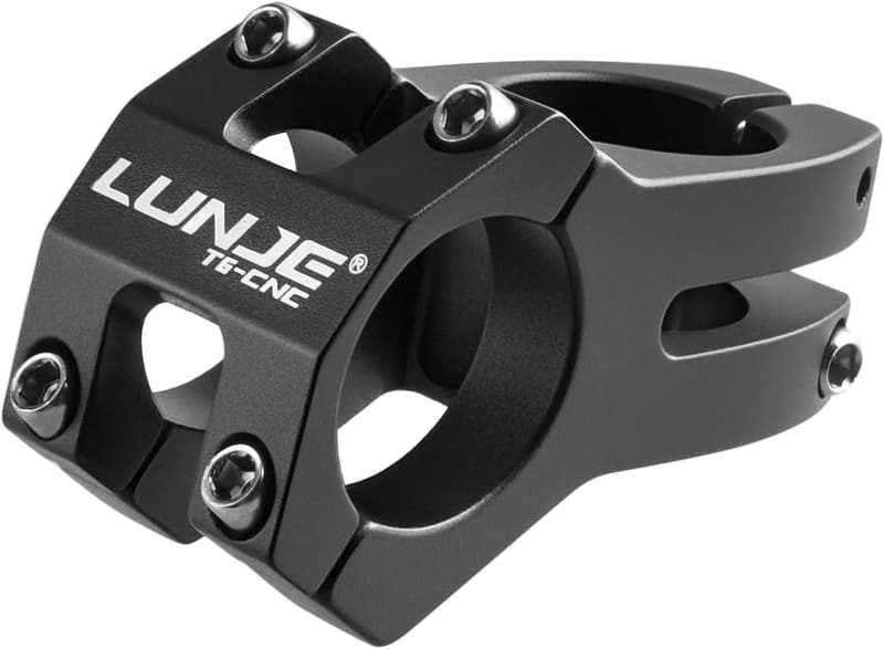 自転車用軽量アルミアヘッドステム 31.8mm/25.4mm - ロードバイク・MTB対応 (長さ45mm)