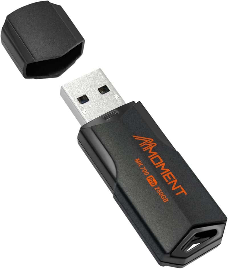 MMOMENT MK700 250GB USB3.2 Gen2 外付けSSD（PS4/PS5動作確認済み）