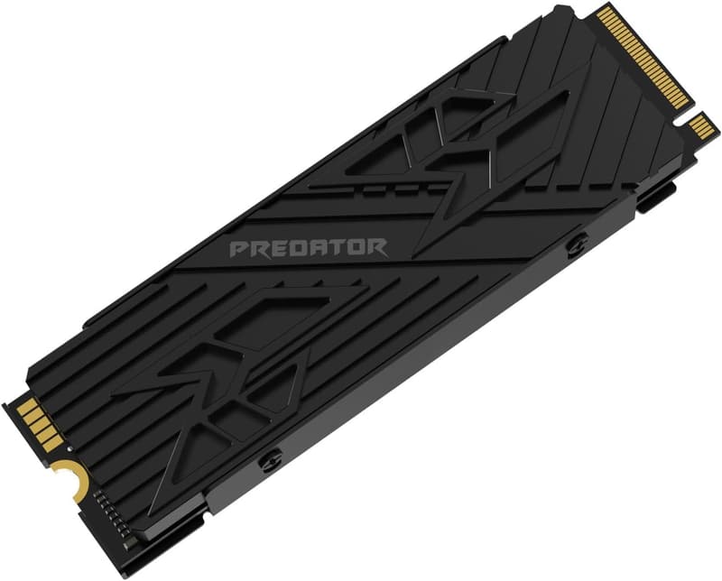 PS5対応 Acer Predator GM7000 2TB NVMe M.2 SSD ヒートシンク付き 7400MB/s読み取り 6700MB/s書き込み 5年保証