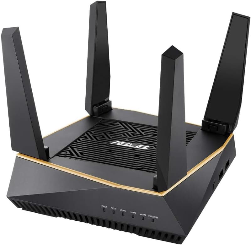 メッシュ機能搭載 ASUS WiFi無線ルーター RT-AX92U 3階建て/4LDK対応