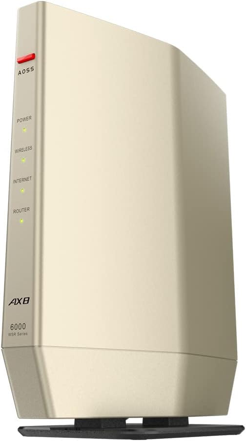 Wi-Fi 6 無線LAN ルーター 4803+1147Mbps 日本製 iPhone/Nintendo Switch/PS5対応