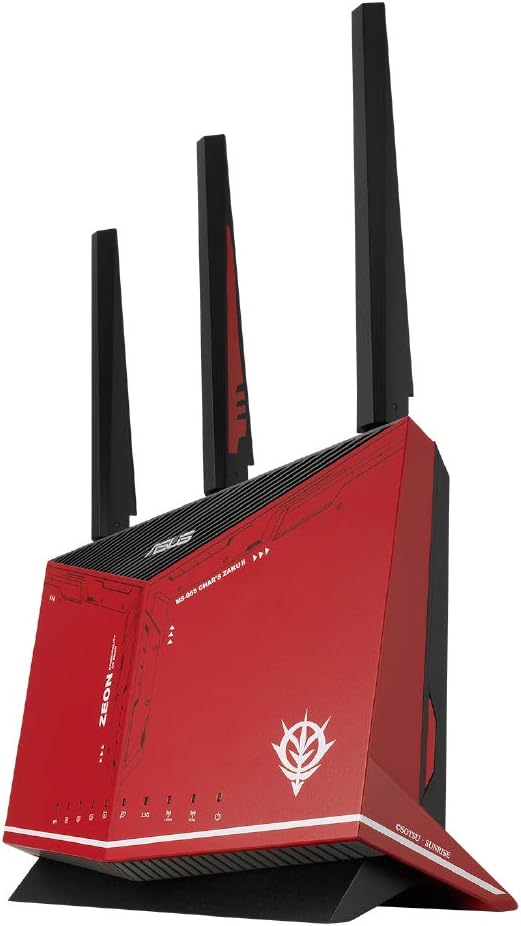 WiFi6対応 デュアルバンドゲーミングルーター シャア専用ザクIIエディション RT-AX86U