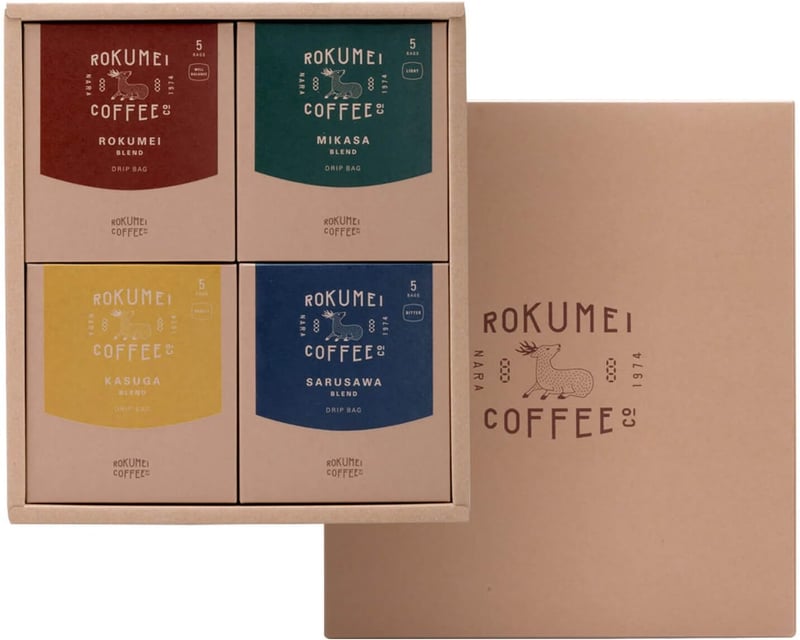 日常に最適なロクメイコーヒーギフトセット 4種ブレンド