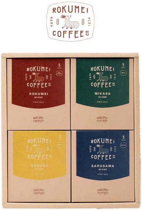 日常に最適なロクメイコーヒーギフトセット 4種ブレンド