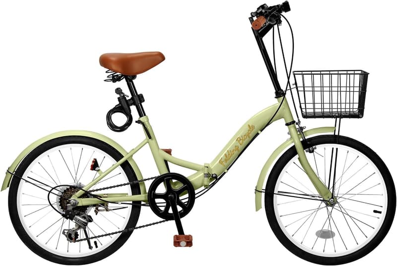 Mixiu 20インチ折りたたみ自転車 - 6段変速・ハンドル高さ調整可能・男女兼用通勤通学用