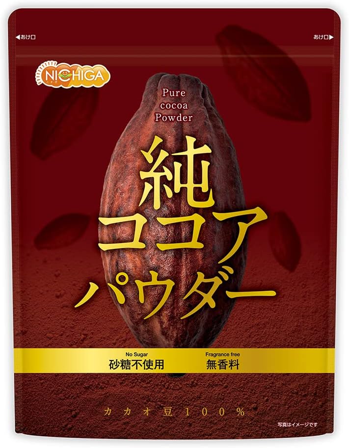 純ココアパウダー 400g 砂糖不使用・無香料 100%カカオ豆