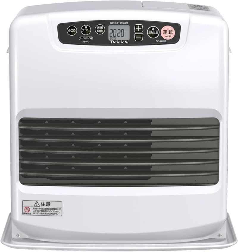 ダイニチ 石油ファンヒーター NCタイプ ムーンホワイト (木造11畳/コンクリート15畳用)