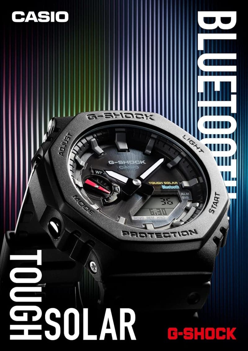 メンズBluetoothソーラー腕時計 GA-B2100-1A1JF ー G-SHOCKブラック