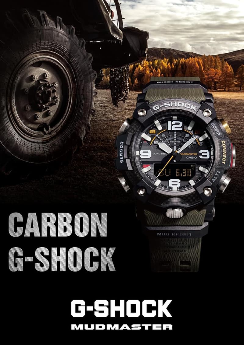 Bluetooth搭載 カーボンコアガード構造 G-SHOCK メンズ腕時計 GG-B100-1A3JF グリーン