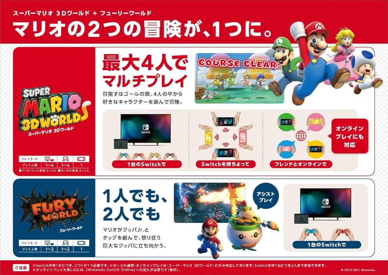 スーパーマリオ 3Dワールド + フューリーワールド（Nintendo Switch）