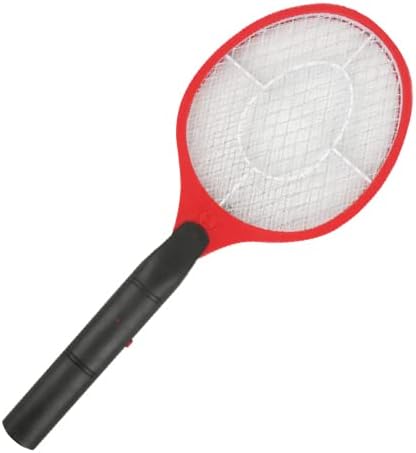 最強電撃殺虫器 蚊取りラケット 室内外兼用 電池式