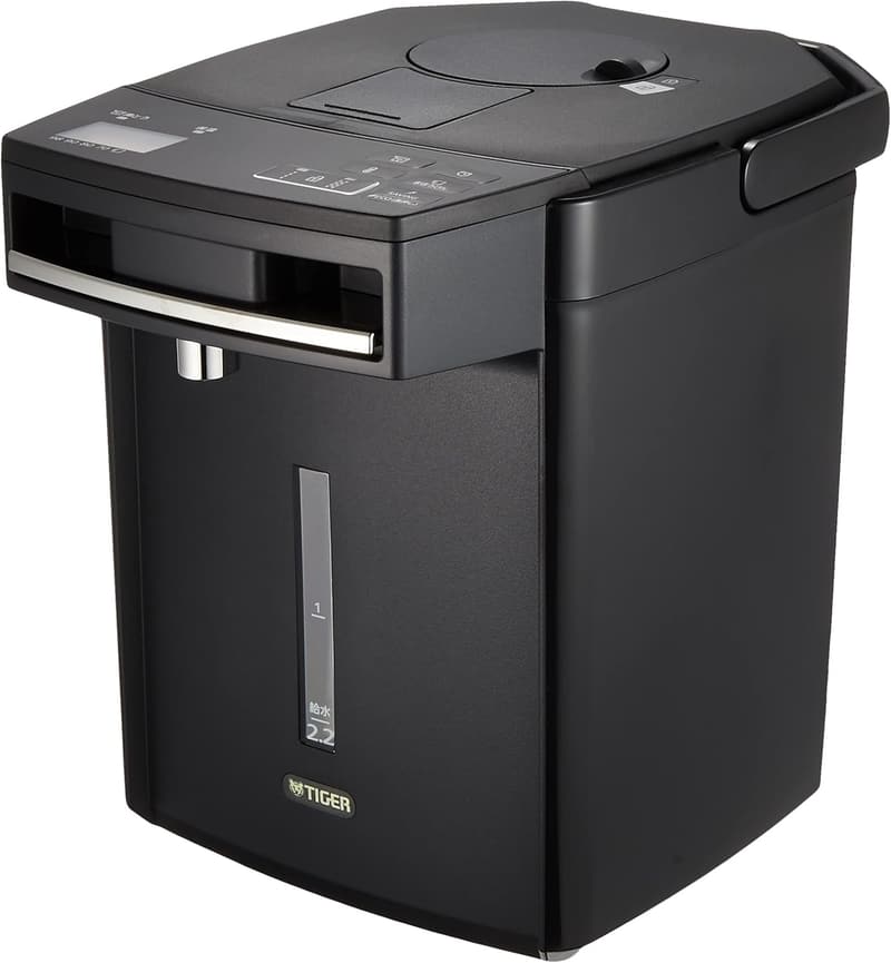 蒸気レス電気ポット 2.2L お湯計量機能付き ブラック PIM-G220K