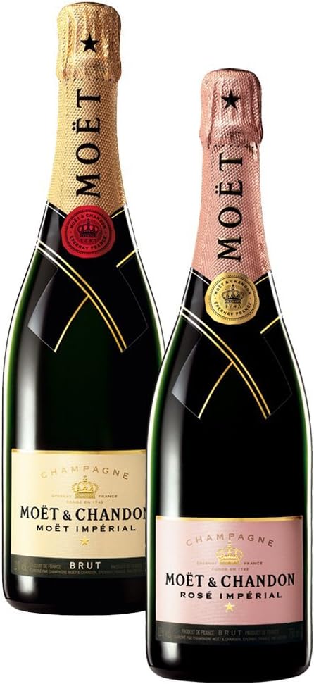シャンパン飲み比べセット モエ・アンペリアル＆モエ・ロゼ 750ml×2本