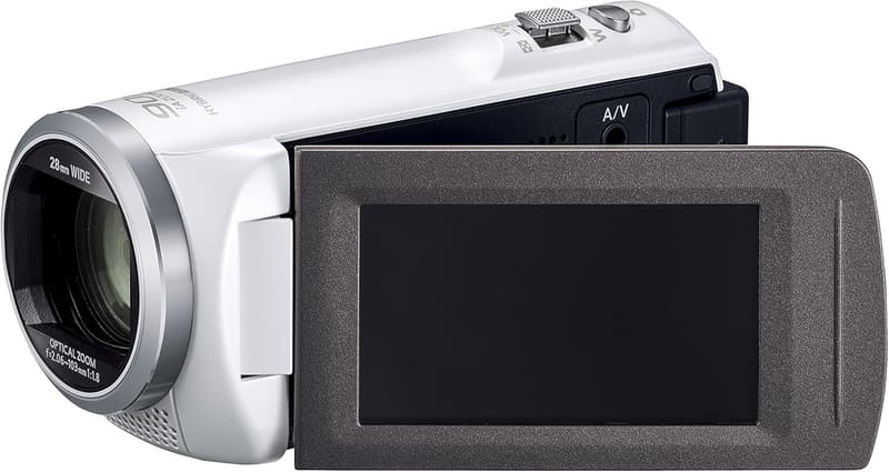 パナソニック HDビデオカメラ V480MS 32GB 90倍ズーム ホワイト