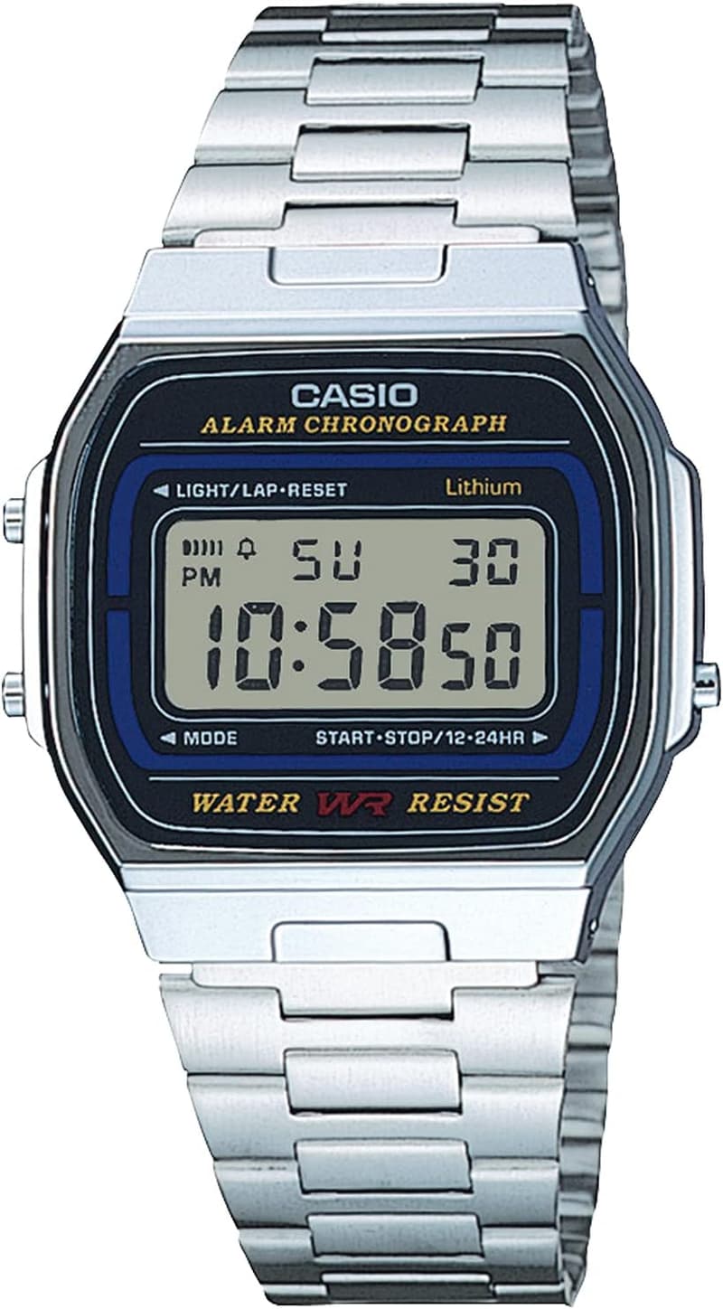 メンズシルバー腕時計 カシオ コレクション A164WA-1QJH