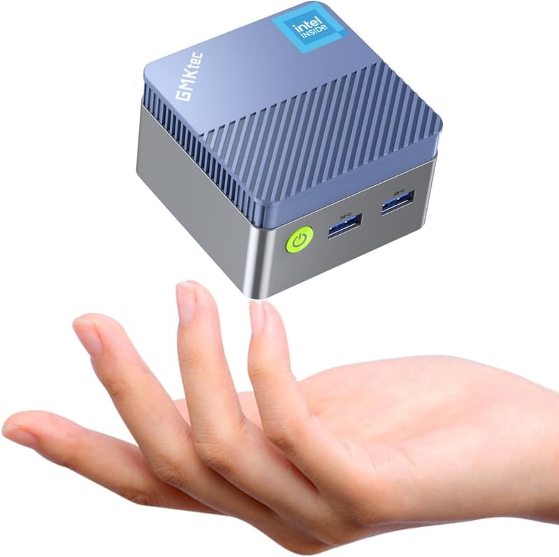第12世代インテル Alder Lake-N97 ミニPC - 12GB RAM・512GB SSD・静音設計・Windows 11 Pro