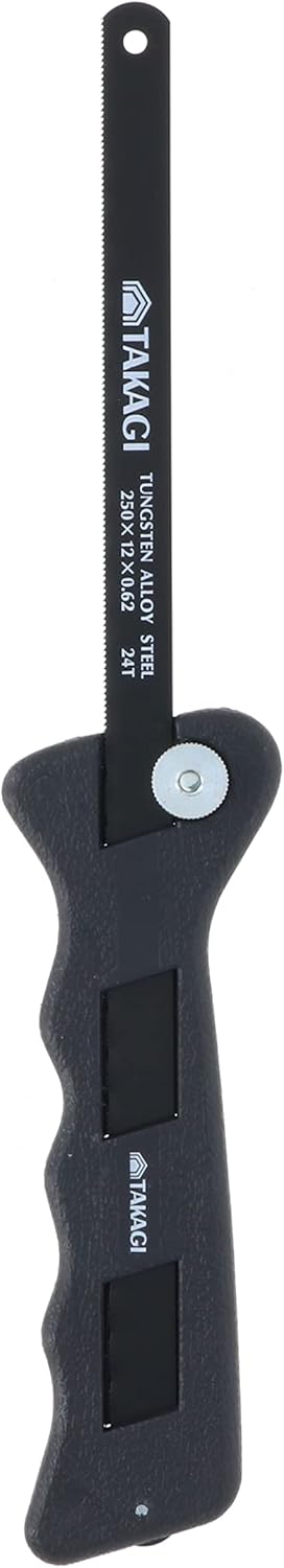 GISUKE ストレート型金切鋸 250mm - 鉄パイプ・粗大ごみ解体用【持ちやすいグリップ】