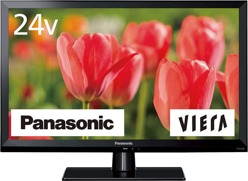 ハイビジョン対応パナソニック24V型液晶テレビ VIERA TH-24J300 裏番組録画機能付き