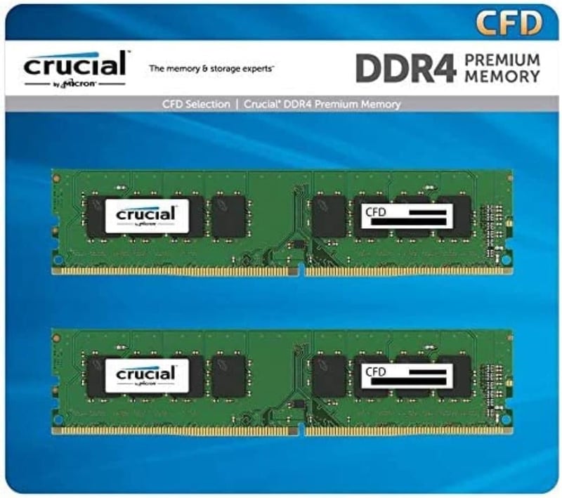 Crucial DDR4-3200 デスクトップPC用メモリ 8GB×2枚 無期限保証 W4U3200CM-8GQ