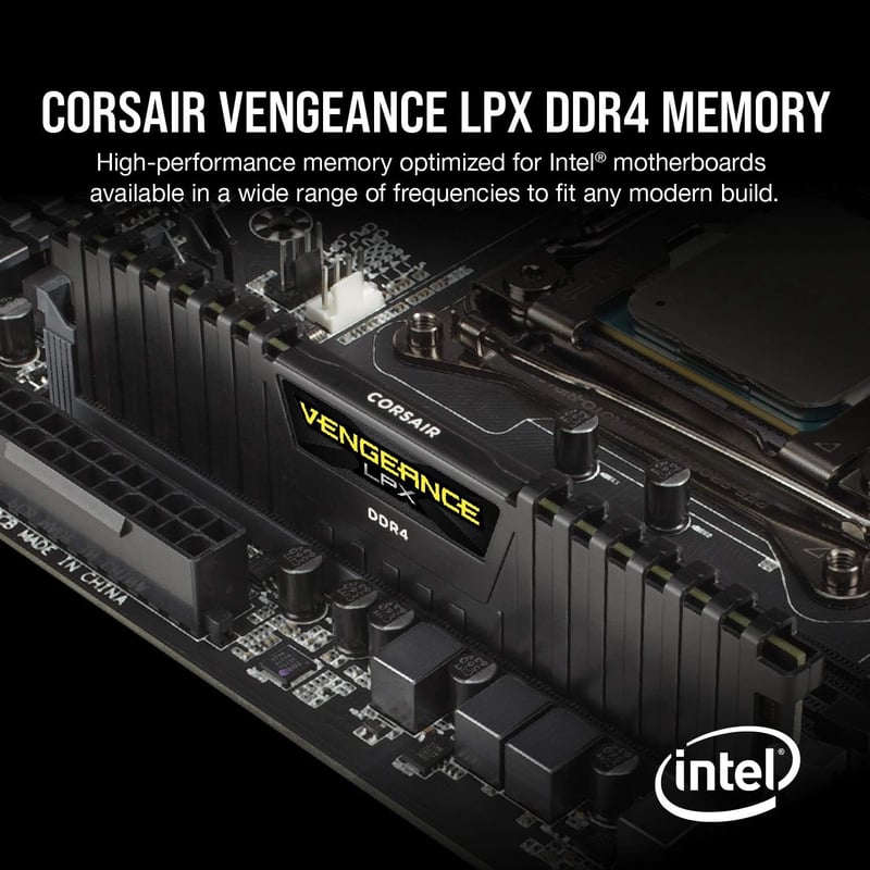 Vengeance LPXシリーズ DDR4-3200MHz 64GBデスクトップPC用メモリ(32GB×2枚)ブラック