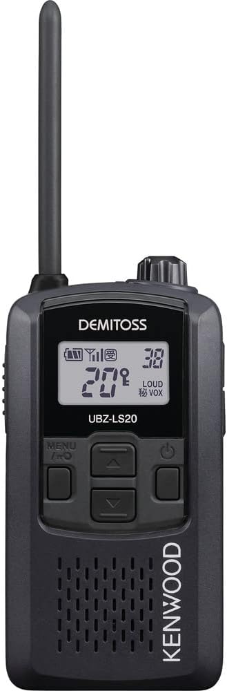 特定小電力トランシーバー JVCケンウッド UBZ-LS20 ブラック