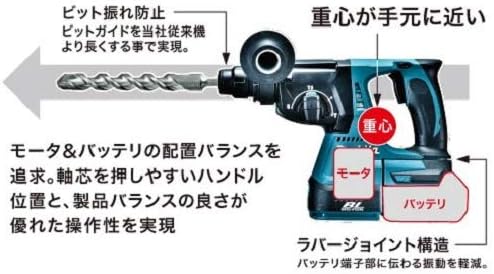 マキタ 充電式ハンマドリル 18V SDS+ 24mm HR244DZK（バッテリ・充電器別売）