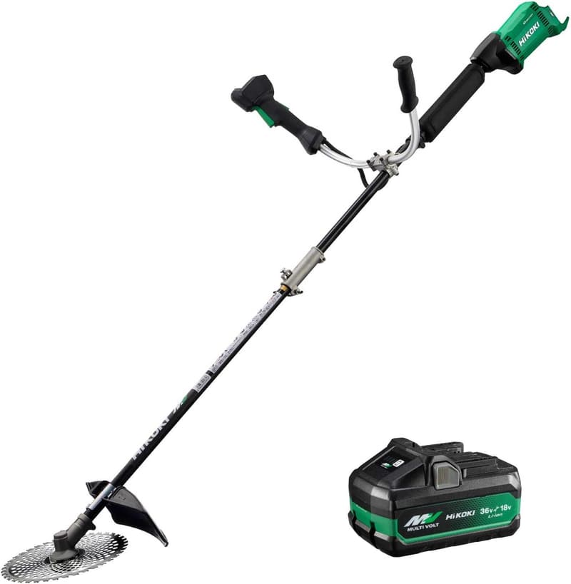36V充電式刈払機 HiKOKI CG36DC（D）とマルチボルト蓄電池セット