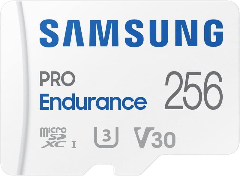 Samsung PRO Endurance 256GB マイクロSDカード UHS-I U3 防犯カメラ・ドライブレコーダー用 高耐久