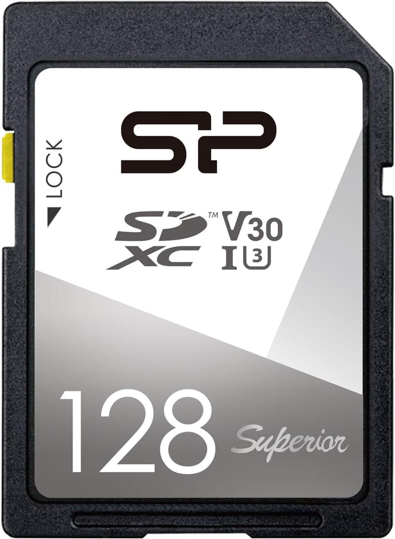 シリコンパワー 128GB SDカード UHS-I U3 V30 4K対応 最大100MB/s 5年保証