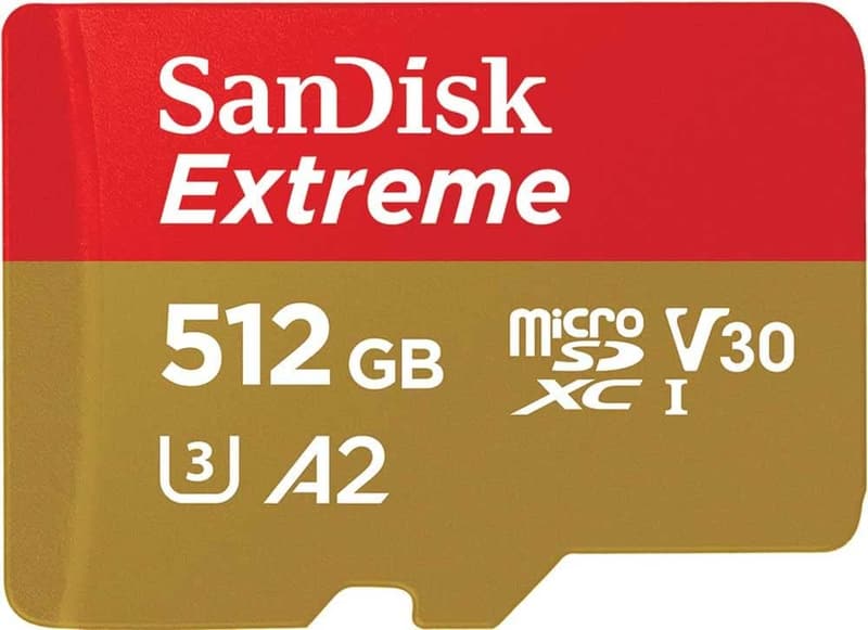 SanDisk microSDカード 512GB UHS-I U3 V30 書込最大130MB/s アクションカメラ用