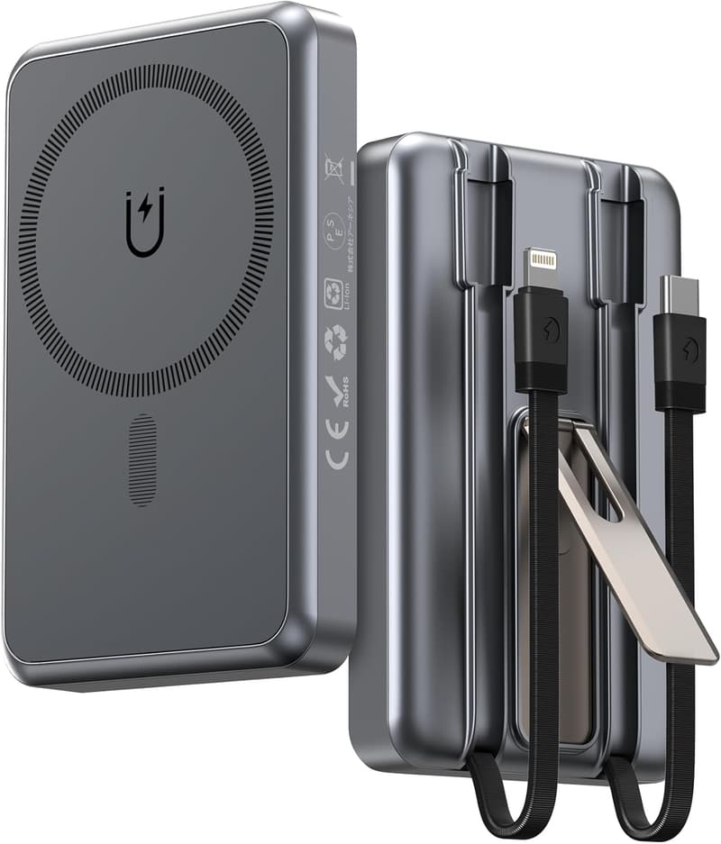 モバイルバッテリー 16800mAh 大容量 旅行・出張向け PD22.5W ワイヤレス充電対応 PSE認証済み（グレー）