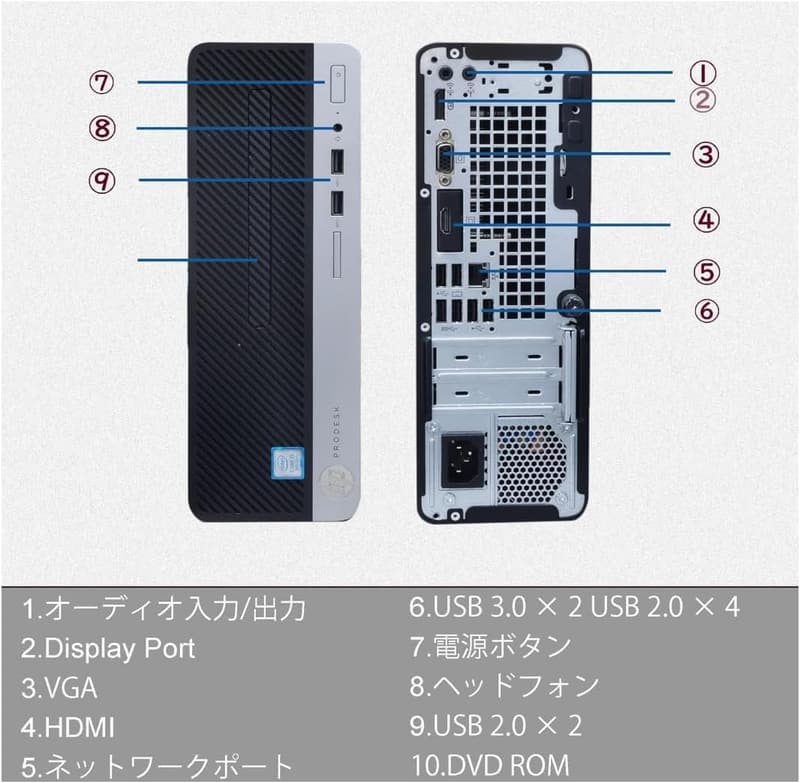 ビジネス向けデスクトップPCセット【27型液晶・Windows 11・Office 2021・2年保証】