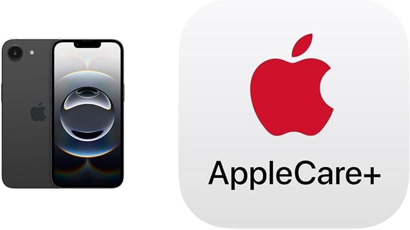 iPhone 16e 256GB ブラック + 2年延長 AppleCare+ 盗難・紛失プラン