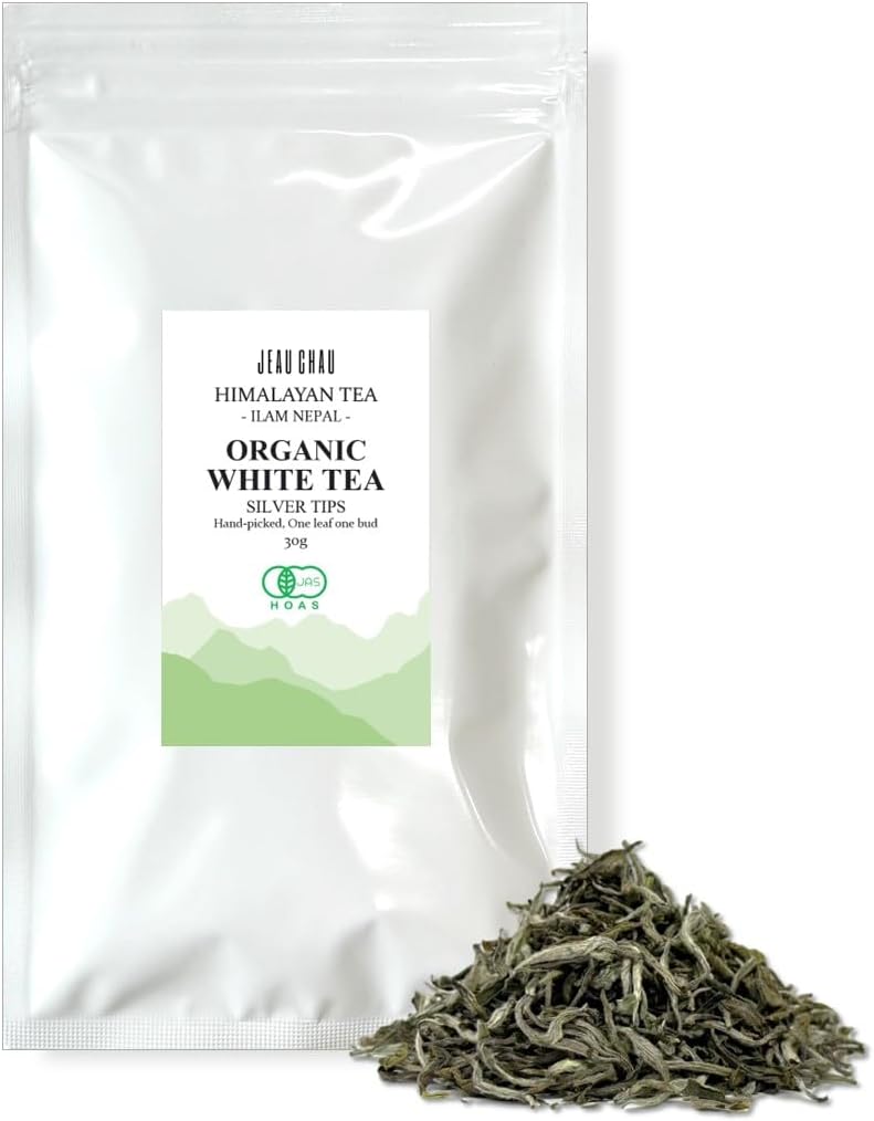 有機JAS認証取得 オーガニックホワイトティー 30g 最高級茶葉 無添加