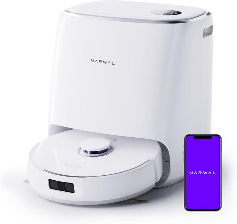 ナーワル Freo X Ultra 自動ゴミ収集ロボット掃除機 8200Pa 強力吸引 サイレント設計 1年保証