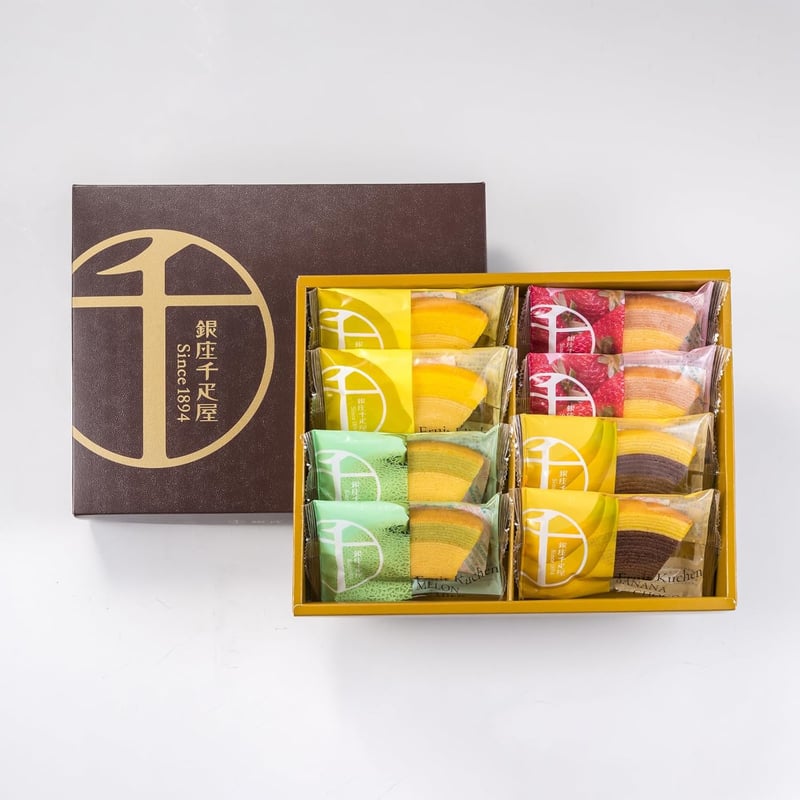 銀座千疋屋 フルーツクーヘンギフト (8個入)
