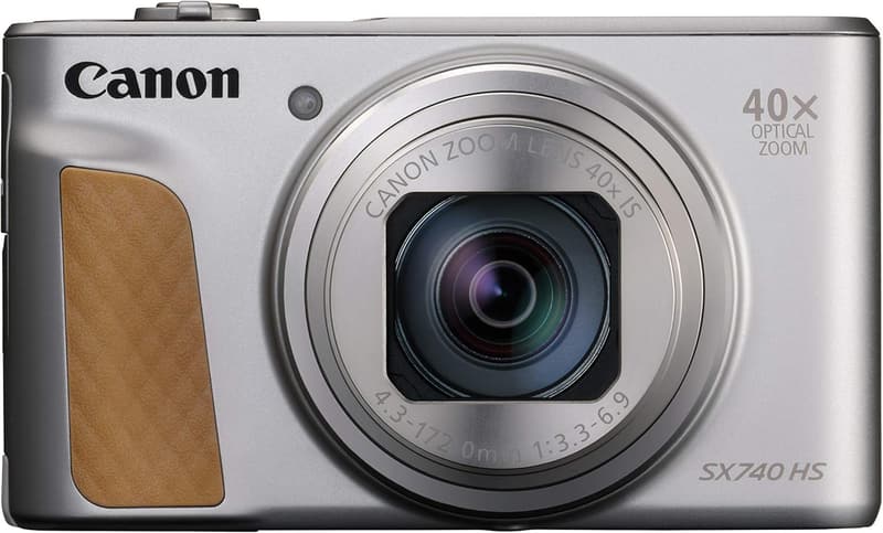 PowerShot SX740 HS シルバー - 光学40倍ズーム・4K動画・Wi-Fi対応デジタルカメラ