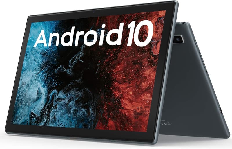 VASTKING KingPad K10 10インチオクタコアタブレット (Android 10, 3GB RAM, 32GB, シルバー)