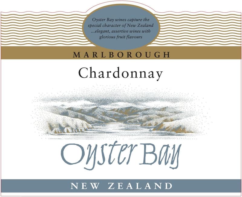 マールボロ産プレミアム白ワイン Oyster Bay シャルドネ 750ml 辛口
