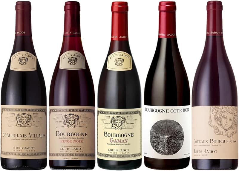 ルイ・ジャド 赤ワイン5本セット（ブルゴーニュ名門ワイナリー）750ml×5本