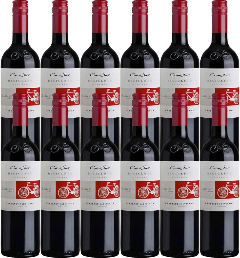 コノスル カベルネ・ソーヴィニヨン レゼルバ 12本セット（フルボディ赤ワイン・チリ750ml）