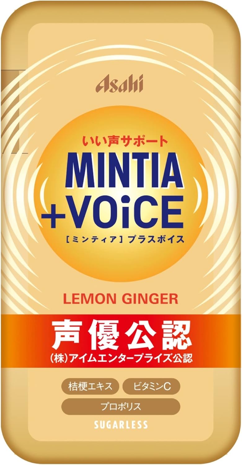 アサヒ ミンティア プラスボイス レモンジンジャー 240粒