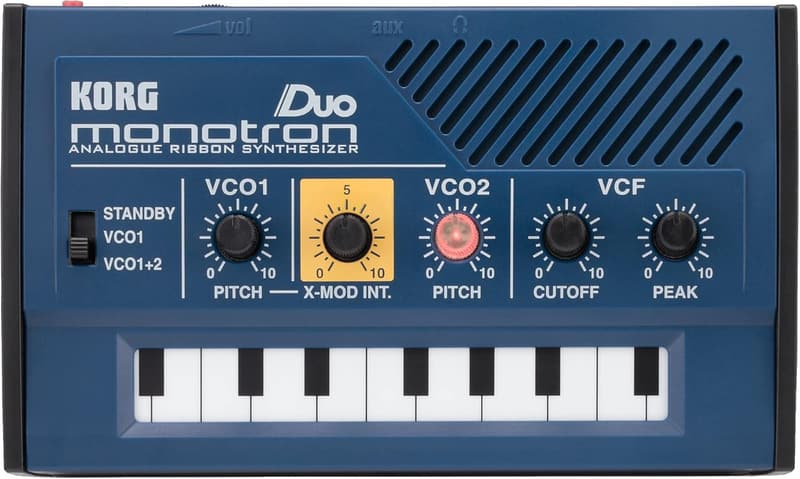 アナログ シンセサイザー KORG monotron DUO 小型・スピーカー内蔵・ヘッドフォン対応