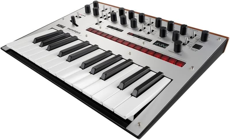 モノフォニックアナログシンセサイザー KORG monologue SV シルバー 25鍵 軽量電池駆動