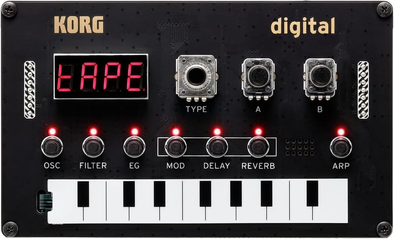 KORG Nu:Tekt NTS-1 DIYシンセキット USBバスパワー・ソフトウェアライセンス付