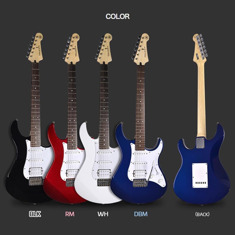 入門用YAMAHA PACIFICA012 エレキギター SSHピックアップ ブラック